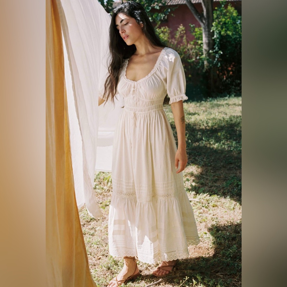 FTO Christy Dawn The Brynne dress in pearl in S for XS